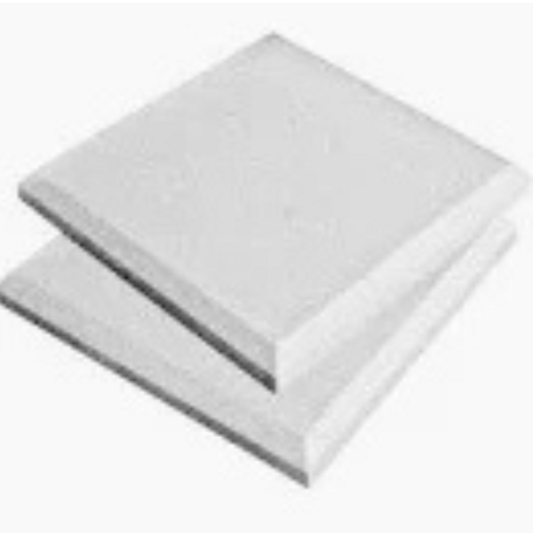 Placa Lã De Pet Branca Chanfrado 600 X 600 X 50 Mm - 35kg/m3