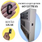 Placa Luminaria De Mesa Led 60 Letras