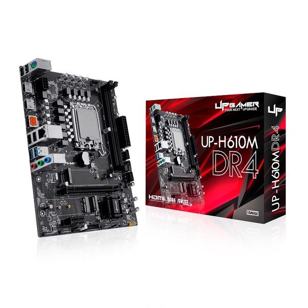 Placa Mãe 1700 Afox Ih610d4-ma-v2 Ddr4 Dp Hdmi Vga
