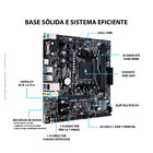 Placa Mae Asus Matx (am4) - Ddr4 - A320m-k/br