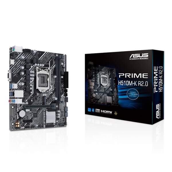 Placa Mãe Asus Prime H510m-k R2.0 - 90mb1e80-m0eay0