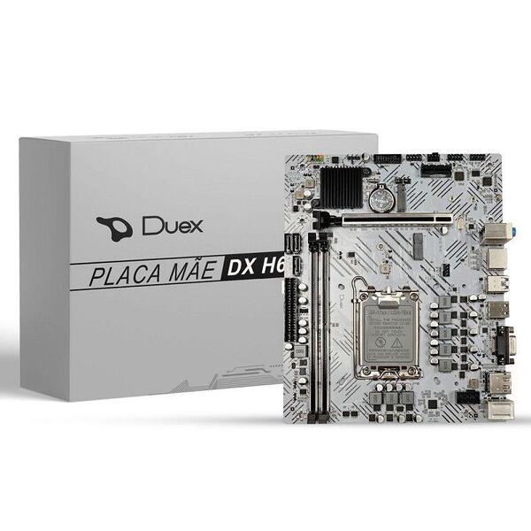 Placa Mae Duex Dx H610st M2 Lga 1700 (intel) Ddr4