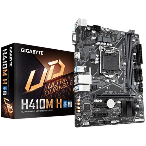 Placa Mae Gigabyte H410m H Intel 1200 10ger Ddr4 Matx