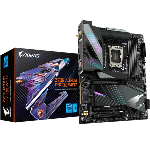 Placa Mãe Gigabyte Intel Lga 1700 Z790 Aorus Pro X Wifi7 4xdd