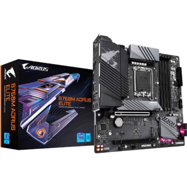 Placa Mae Gigabyte Intel Lga (1700) B760m Aorus Elite Ddr5