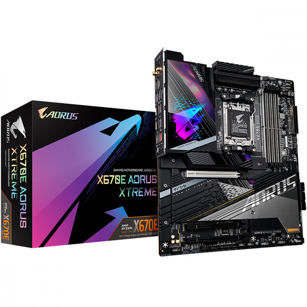 Placa Mãe Gigabyte Para Amd Am5 X670e Aorus Xtreme Wifi 4xddr