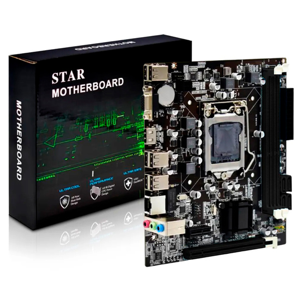 Placa Mae Intel 1155 H61 M.2 2xddr3 Hdmi/vga 2 E 3 Geraçao H6