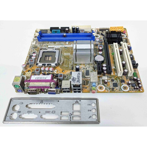 Placa Mãe Positivo Pos-pig41ba Lga 775 Ddr2 + Espelho - Amare