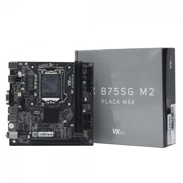 Placa Mae Vxpro Lga1155 Ddr3 Vxmbb75 M.2 Giga Lan