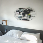 Placa Mapa Mundi Grade