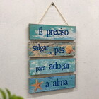 Placa Mdf Beach House Náutico Móbile