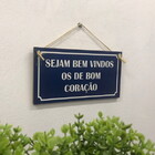 Placa Mdf Seja Bem Vindo