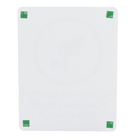 Placa "Monit. Por Câmera De Segurança" Plástico 23x18cm