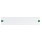 Placa "Não Fume" Plástico 5x25cm