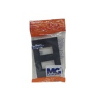 Placa P/ 2 X Modulo Clean Preto Fosco 4x2 Margirius