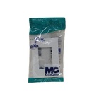 Placa P/ 3 X Modulo Sleek Branco 4x2 Margirius