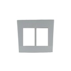 Placa P/ 6 X Modulo Sleek Branco 4x4 Margirius