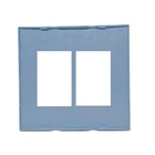 Placa P/ 6 X Modulo Sleek Sereno Azul 4x4 Margirius