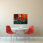 Placa Painel Decorativa em MDF Foto Bicicleta Kit 4 Placas