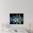 Placa Painel Decorativa em MDF Foto Singapura Kit 4 Placas