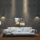 Placa Painel Decorativa em MDF Foto Táxi Kit 4 Placas