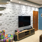 Placa Painel Revestimento Decorativo Flexivel Impermeavel Par