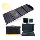 Placa Painel Tapete Solar Dobrável Portátil Vira Maleta