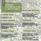 Placa Para Jardim Vertical Muro Inglês Desidratado 50x50cm