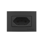 Placa Para Móveis 65x45 Com Tomada Margirius Sleek Colors 2p+