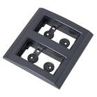 Placa Para Movel 2 Postos Tramontina Liz Grafite