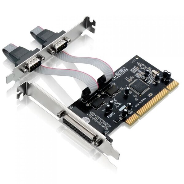 Placa Pci Com 2 Portas Seriais + 1 Porta Paralela De 32 Bits