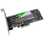 Placa Pci-express 4.0 4x Para Hd Nvme M.2 Ngff Ssd Pla-nm F3