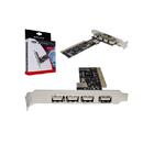 Placa Pci Usb 2.0 Com 4+1 Portas Usb 2.0 / 1.0 Dp-52