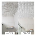 Placa Pianel Pvc Abstrato Preto 3d Revestimento De Parede Dec