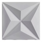 Placa Pianel Pvc Diamante Preto 3d Revestimento De Parede Dec