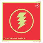 Placa Quadro De Força - 20X20Cm