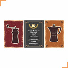 Placa Quadro Decorativo Em Mdf 30x20 Cm Cantinho Do Café Casa