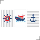 Placa Quadro Decorativo Em Mdf 30x20 Cm Marinheiro Marinha Ba