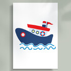 Placa Quadro Decorativo Em Mdf 30x20 Cm Marinheiro Marinha Ba