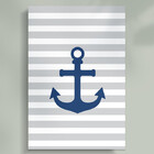 Placa Quadro Decorativo Em Mdf 30x20 Cm Marinheiro Marinha Ba