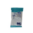 Placa Redonda 3" Pol Sleek Branco Brilho Margirius