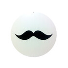 Placa Redonda Bigode