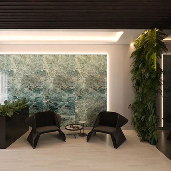 Placa Resina Imitação De Pedra Mármore Formix 3d - Amazonite