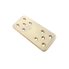 Placa Reta Pesada 40x90x2,5mm Aço Galvanizado Minubras