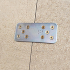 Placa Reta Pesada 40x90x2,5mm Aço Galvanizado Minubras