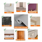 Placa Revestimento Adesiva Flexível Para Parede Linhas Cinza