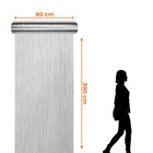 Placa Revestimento Adesiva Flexível Para Parede Linhas Cinza