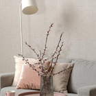 Placa Revestimento Adesiva Flexível Para Parede Linho Cinza C