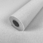 Placa Revestimento Adesiva Flexível Para Parede Linho Cinza M