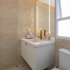 Placa Revestimento Adesiva Flexível Para Paredes Crema Valênc